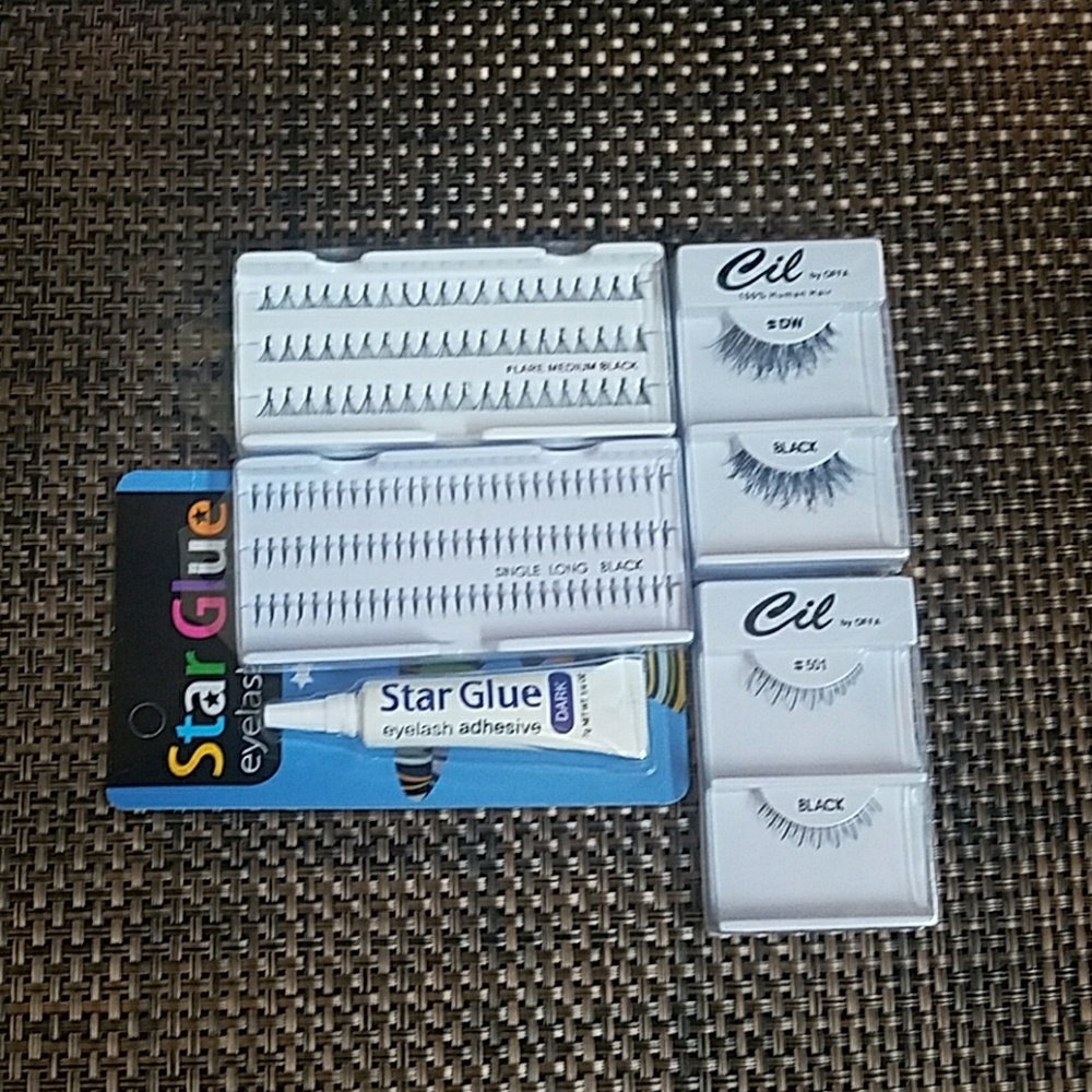 BUNDLE EYELASH & EYELASH GLUE